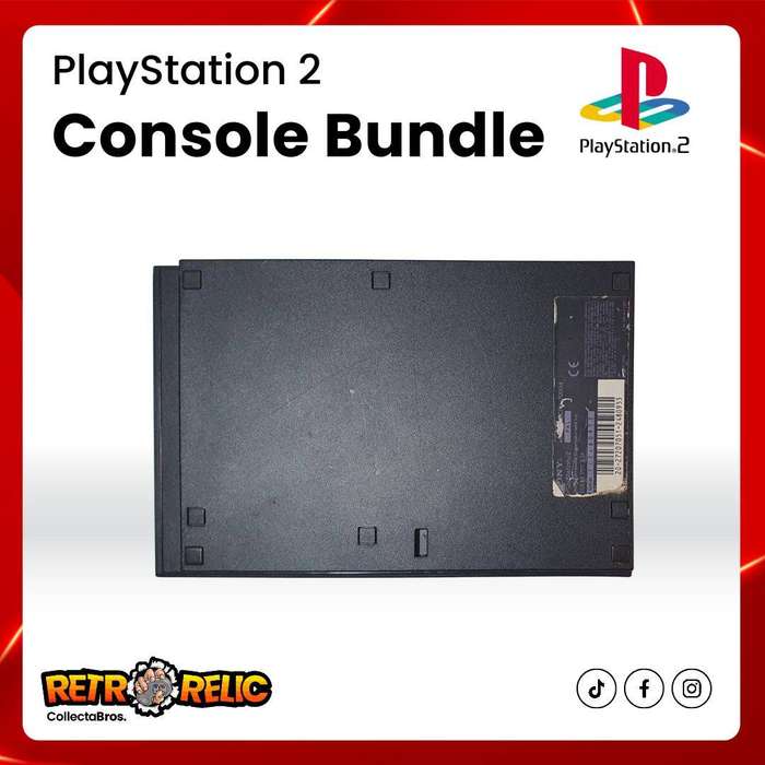 PlayStation Two Slim Console with Games Bundle Pre-Owned