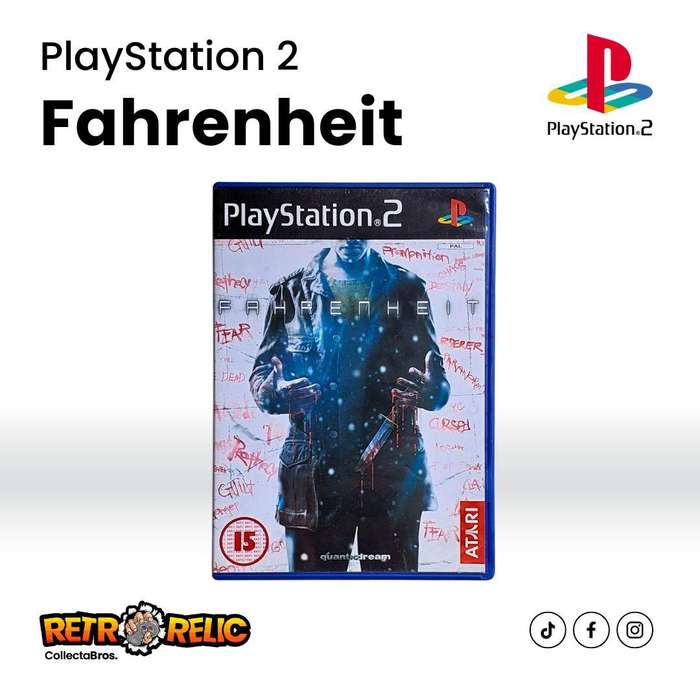 Fahrenheit (PS2) videogame