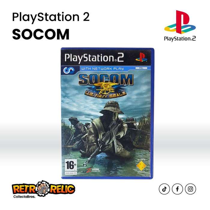 SOCOM: U.S. Navy SEALs - PlayStation Two (PS2) videogame