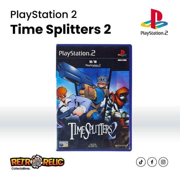 Time Splitters 2 PS2 videogame
