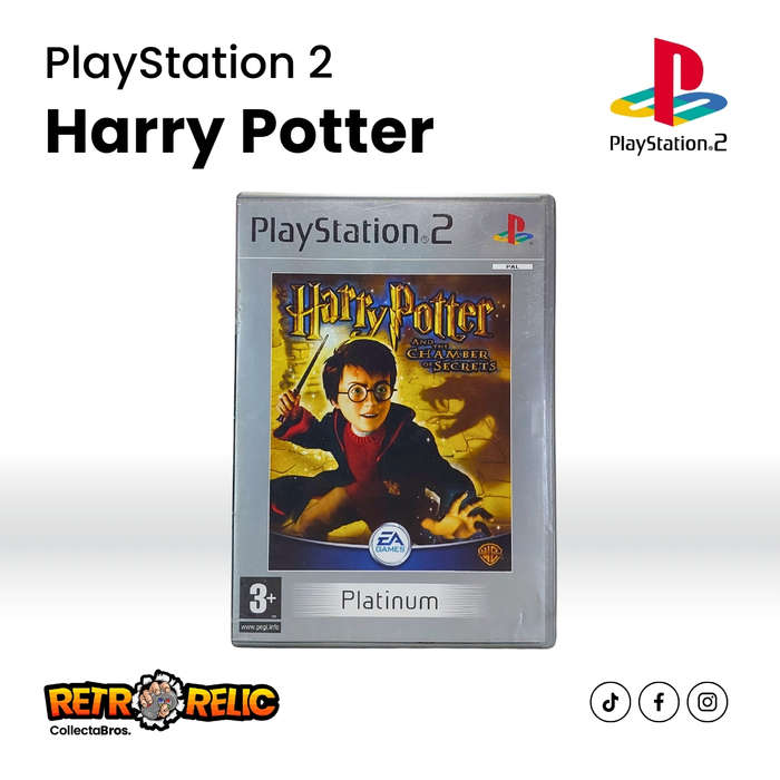 Harry Potter and the Chamber of Secrets Platinum (PS2) videogame - Pre-Owned