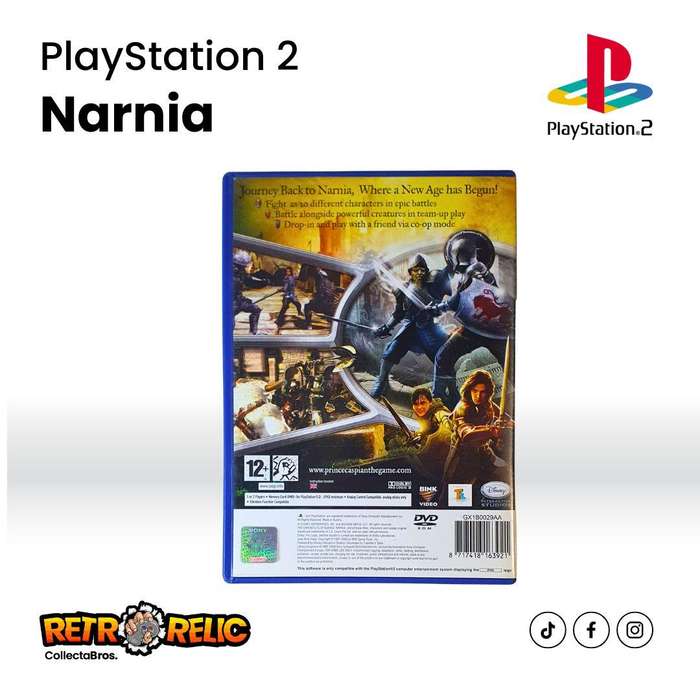 The Chronicles of Narnia: Prince Caspian PlayStation Two (PS2) videogame