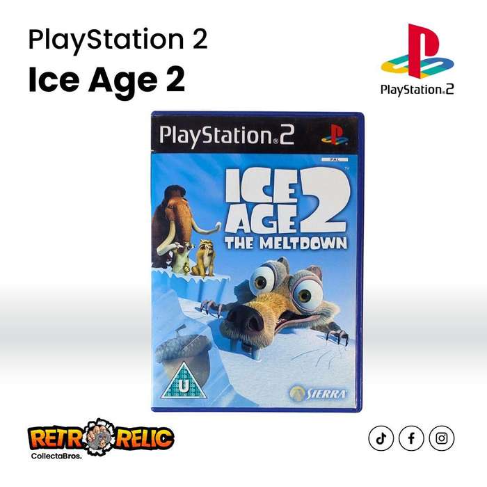 Ice Age 2 The Meltdown PlayStation Two (PS2) videogame