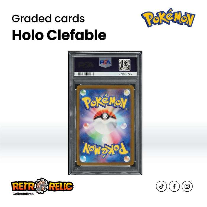 Pokémon Japanese TCG Classic Collection Holo Clefable #14 Pokémon Graded Card!