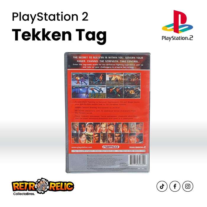 Tekken Tag Tournament Platinum (PS2) videogame