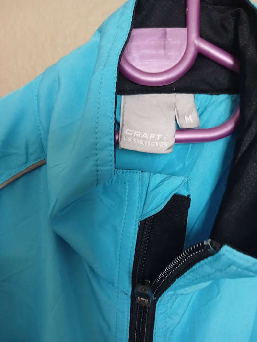 Summer jacket blue fabric Craft