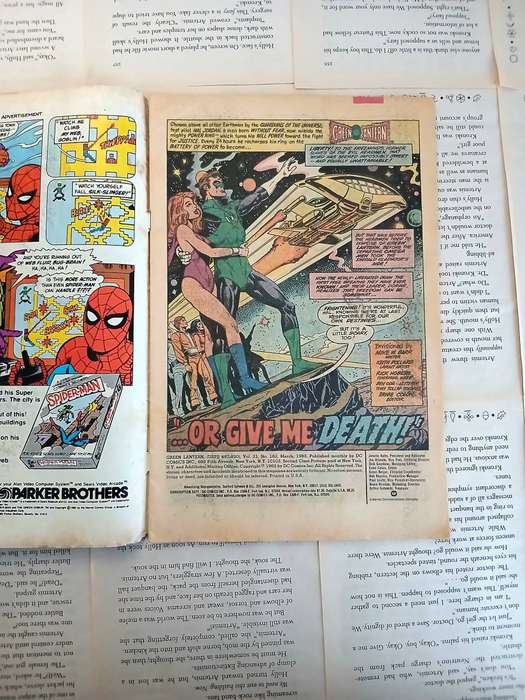 Vintage DC Comic Bundle [Wonder Woman, Ghost Rider, Green Lantern and All Star Squadron]