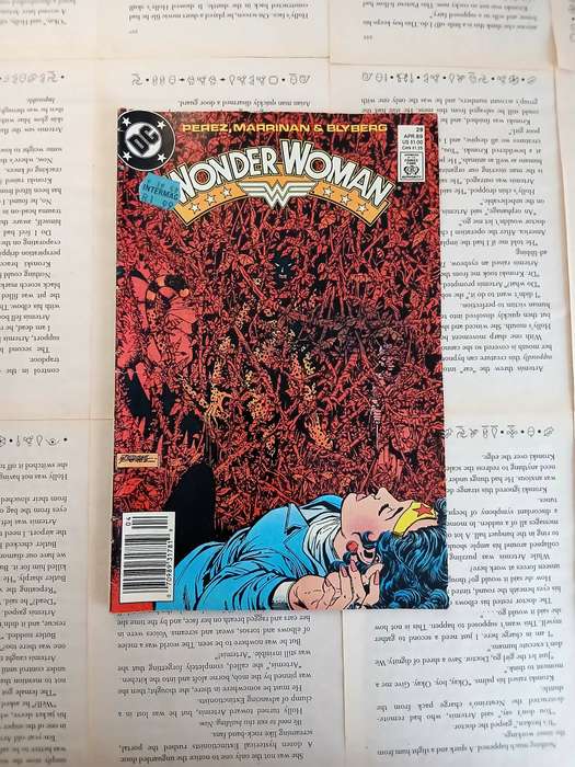 Vintage DC Comic Bundle [Wonder Woman, Ghost Rider, Green Lantern and All Star Squadron]