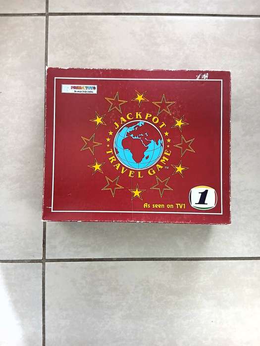 Jackpot Travel Game [Vintage] [Board Game] [1988]