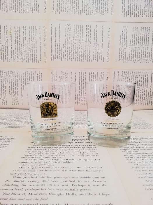 Jack Daniels Gold Medal Limited Edition Whiskey Glass [Set of 2]
