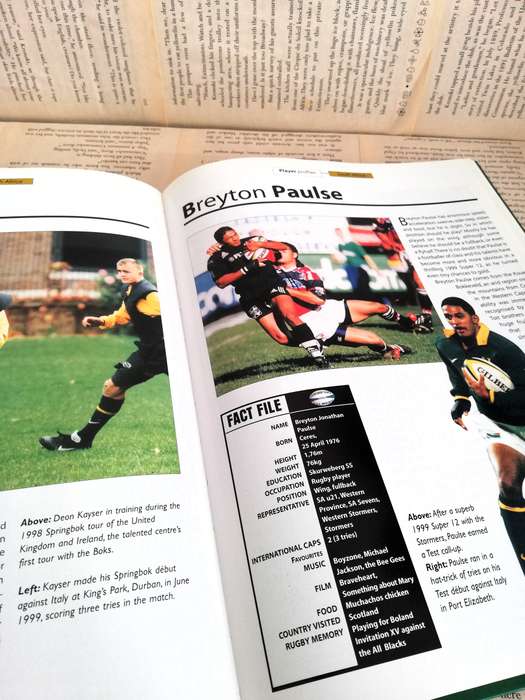 Champions and Challengers  South Africa at The 1999 RWC by Paul Dobson [Rare]