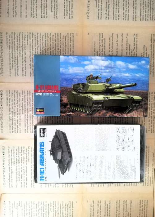 M-1E1 Abrams [Scale 1:72] Hasegawa [Tank]