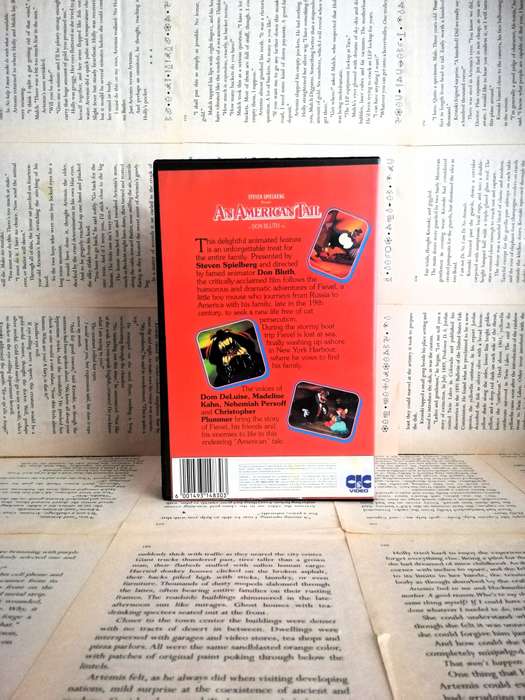 An American Tail - Movie VHS Tape (1986) [VHS]