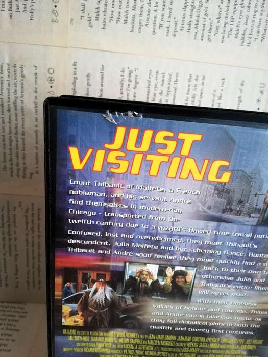 Just Visting - Movie VHS Tape (2001) [VHS]