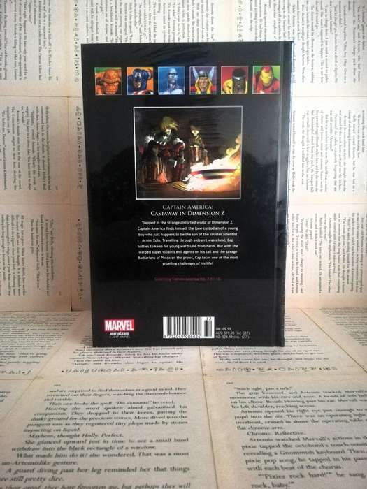 Captain America: Castaway in Dimension Z (Marvel Ultimate Graphic Novel Collection #84) [NEW]