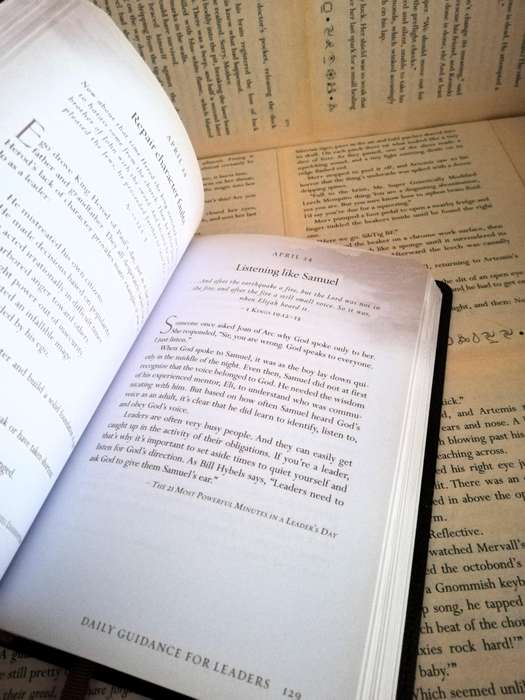 Daily Guidance for Leaders by John C. Maxwell (Imitation Leather)