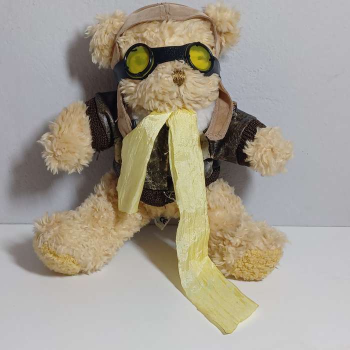 Pilot Bear Toy Peter 'The Teddy Bear Collection' Soft Plush Rare Collectable