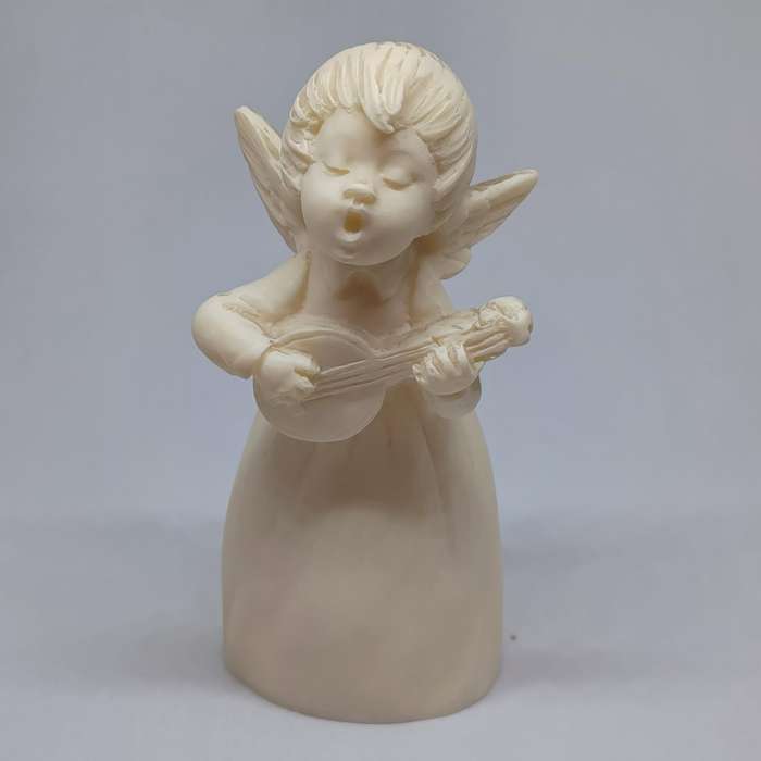 Vintage Musical Angel with instrument  (possibly A.Santini)