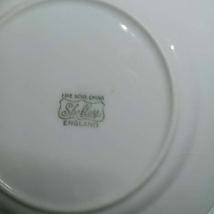 Vintage Shelley Bone China side plates x 2