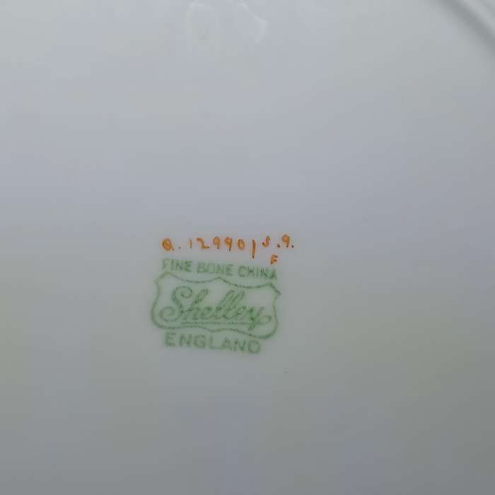 Vintage Shelley Fine Bone China plates x2