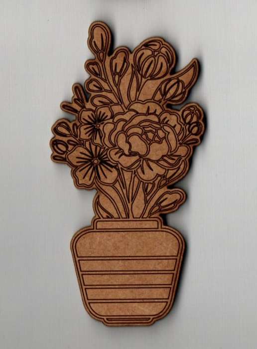 Cut Out Shape - Flower Pot