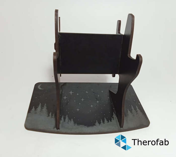Phone and Accessory Stand - Starry night