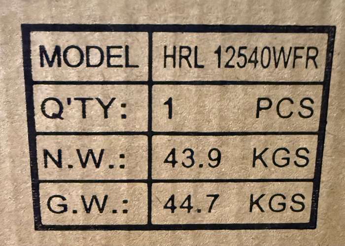 CSB HRL12540W 12V 540W (135AH) VRLA Sealed lead Battery.