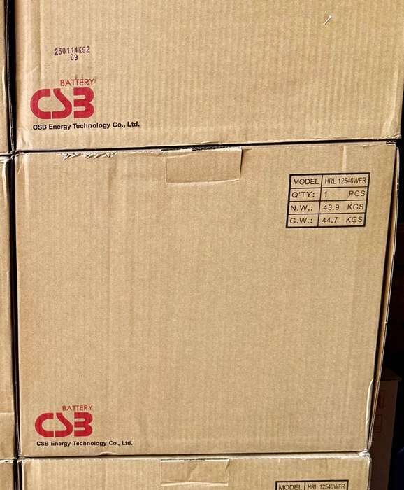 CSB HRL12540W 12V 540W (135AH) VRLA Sealed lead Battery.