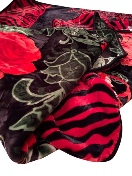 Premium 1-Ply Mink Blanket  Velvety Soft & Reversible Design by Dolphin
