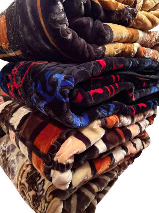 Premium 1-Ply Mink Blanket  Velvety Soft & Reversible Design by Dolphin