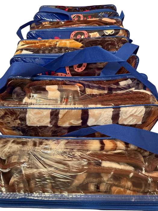 Premium 1-Ply Mink Blanket  Velvety Soft & Reversible Design by Dolphin
