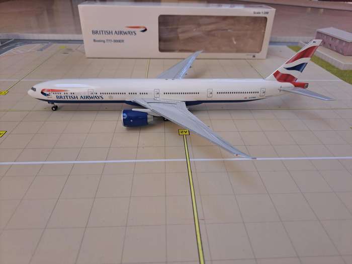 British Airways 1/200 777-300ER Plastic Model | Hogan Wings