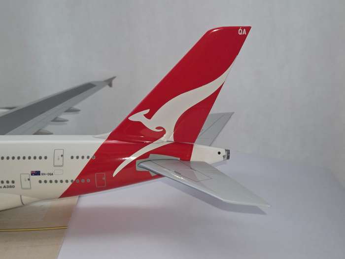 Qantas 1/200 A380 Plastic Model | Hogan Wings