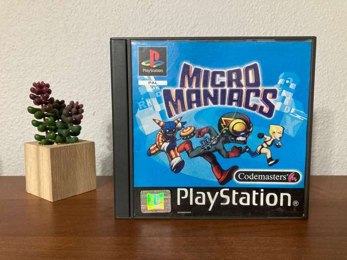 Micro Maniacs - PlayStation 1 (PS1) - Black Label - PAL - CIB