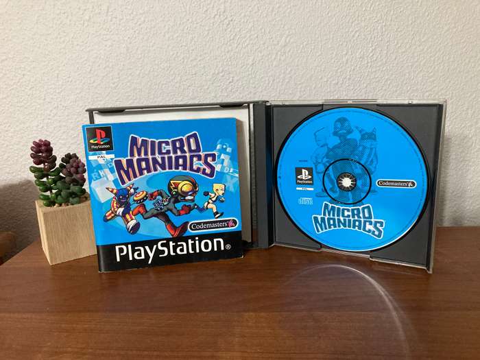 Micro Maniacs - PlayStation 1 (PS1) - Black Label - PAL - CIB