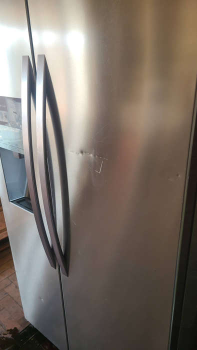 Double door hisense fridge 510L side by side refrigerator