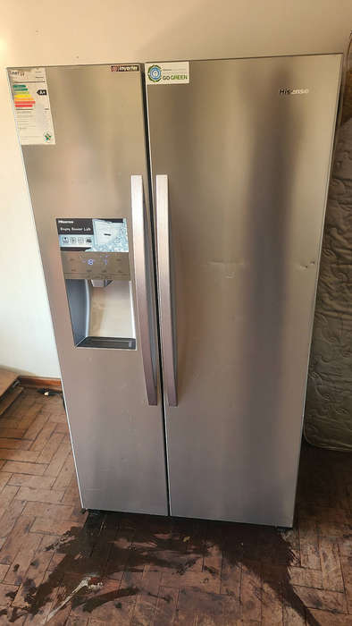 Double door hisense fridge 510L side by side refrigerator