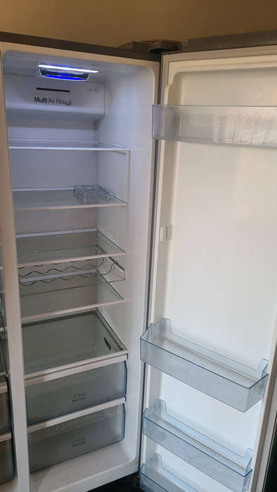 Double door hisense fridge 510L side by side refrigerator