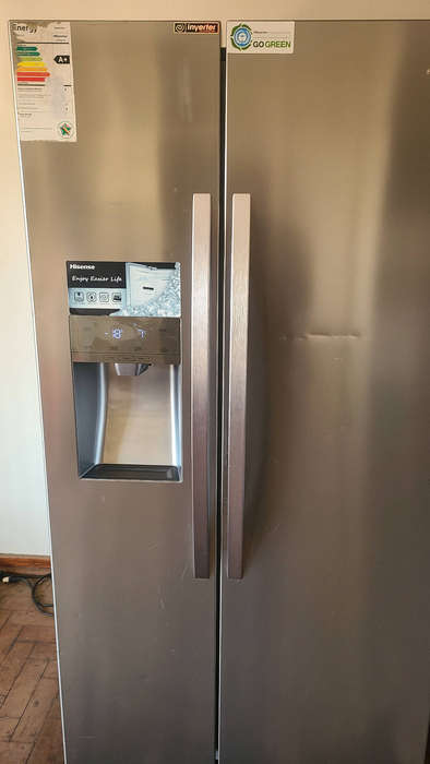 Double door hisense fridge 510L side by side refrigerator