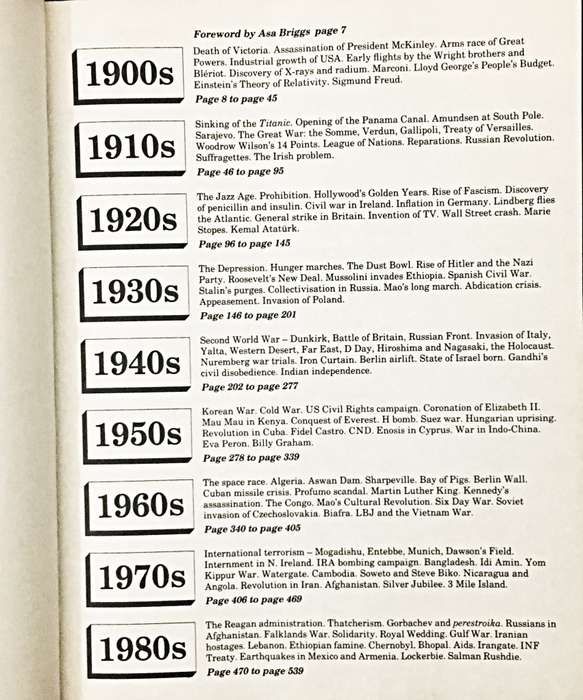 The 20th Century: The Pictorial History by Neil Wenborn (Excellent Condition)