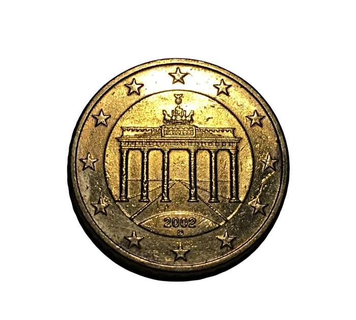 50 Euro Cents (D) Germany, 2002 - Nordic Gold