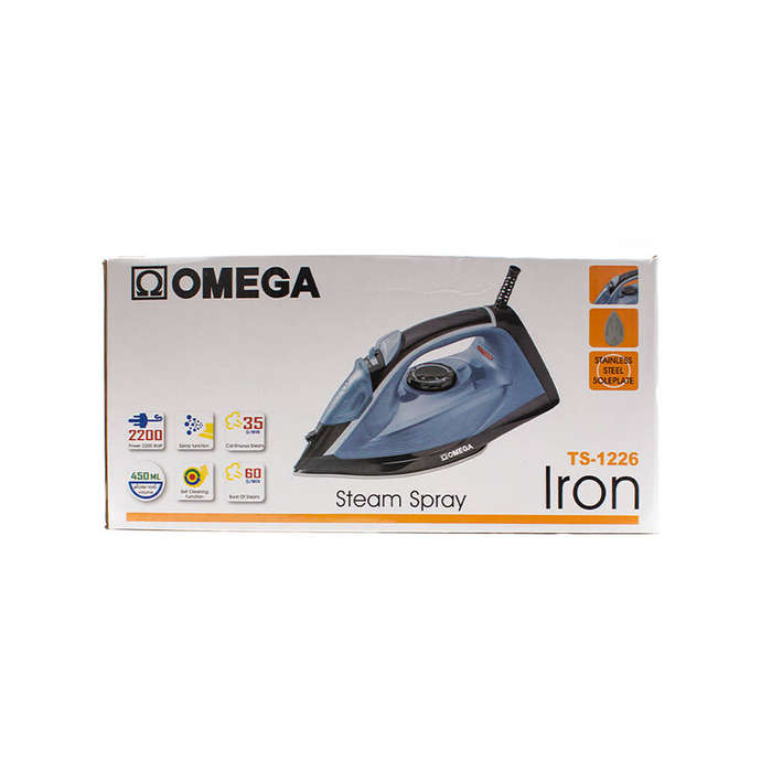 Omega Steam Spray Iron 2200W [TS-1226]