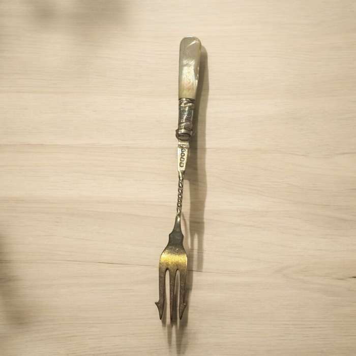 Mother of pearl pickle fork
