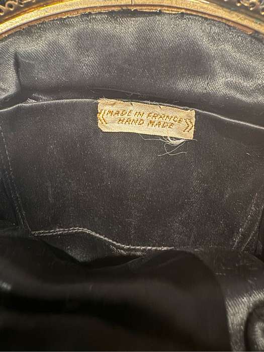 French hand made vintage purse
