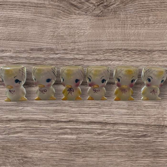 6x duckling egg cups