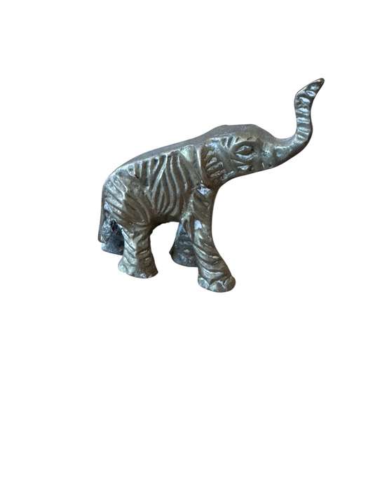 Small brass elephant