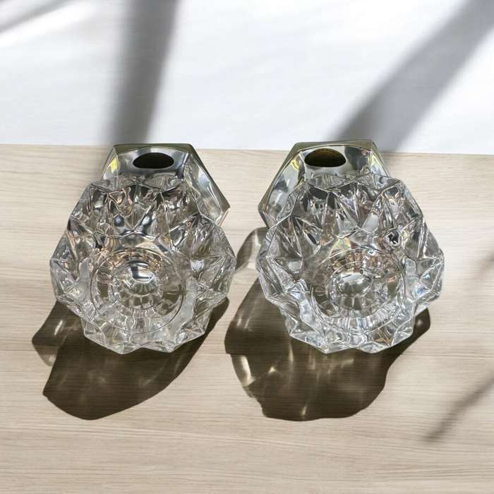 Crystal posy glasses