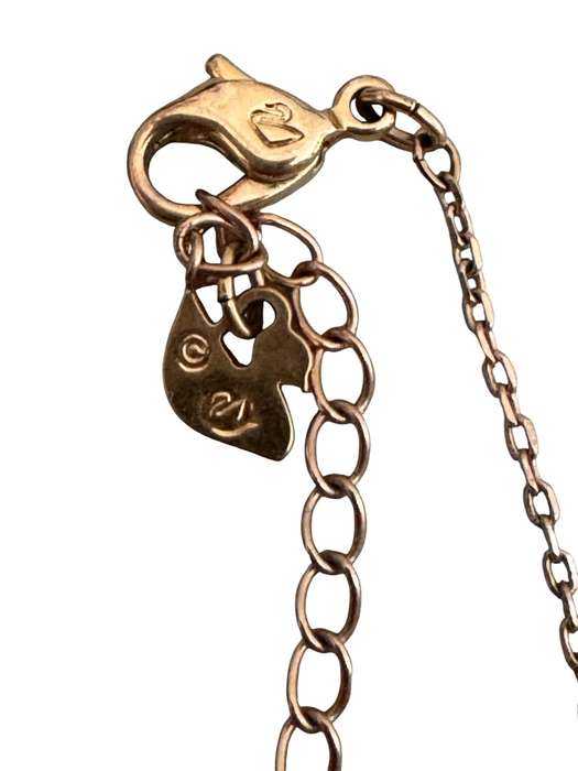 Swarovski infinity heart necklace