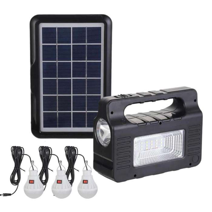Portable Solar LED Lighting System Indoor Outdoor Loadshedding