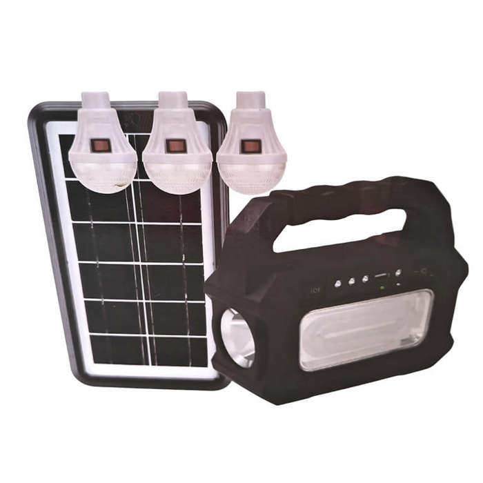 Portable Solar LED Lighting System Indoor Outdoor Loadshedding